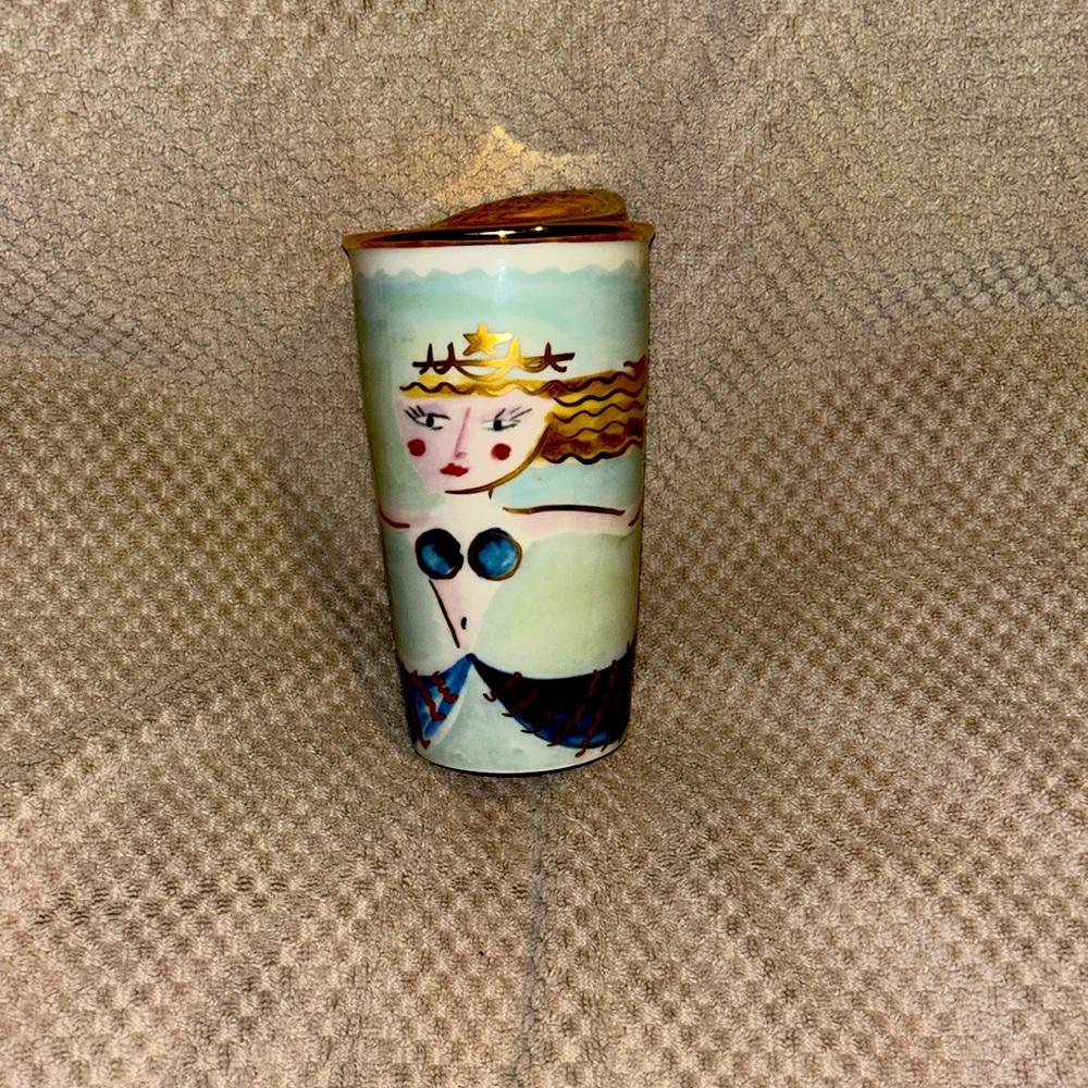 Starbucks 2014 Anniversary Ceramic Tumblr